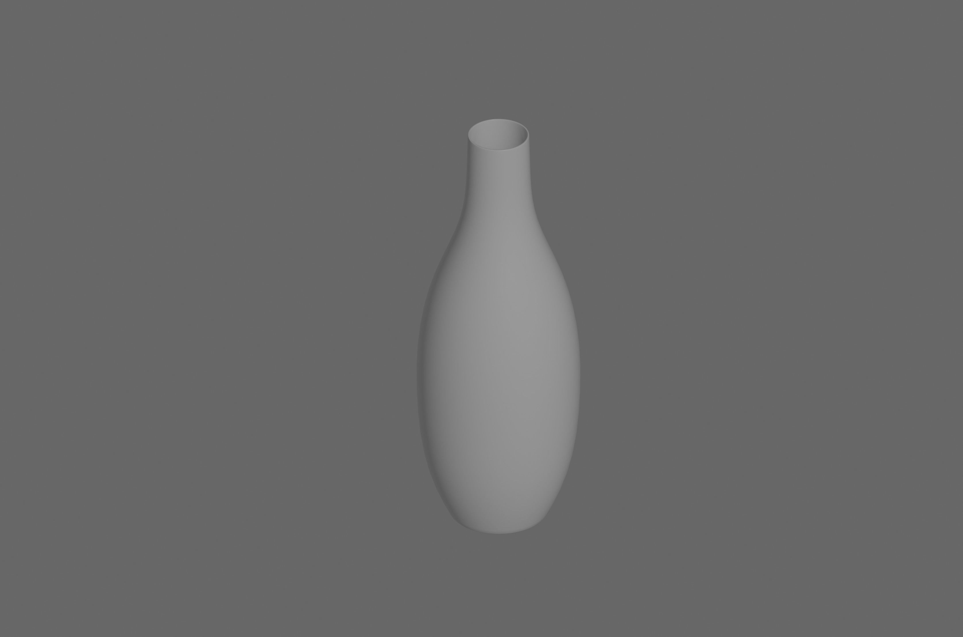 Flower Vase 3D model_4