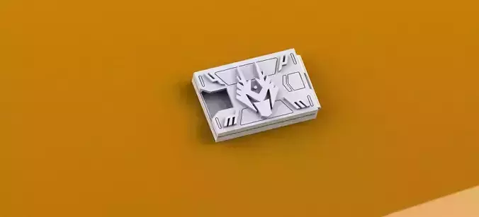 Kamen rider Ryuki card holder stl 3D print model