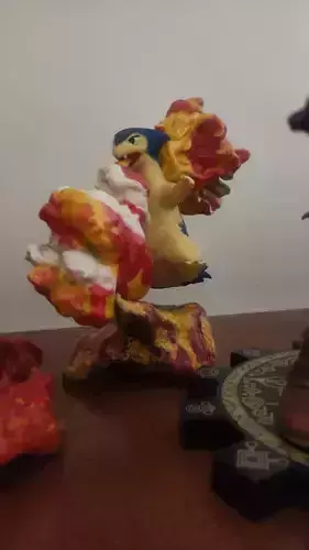 Typhlosion Fanart 3D print model