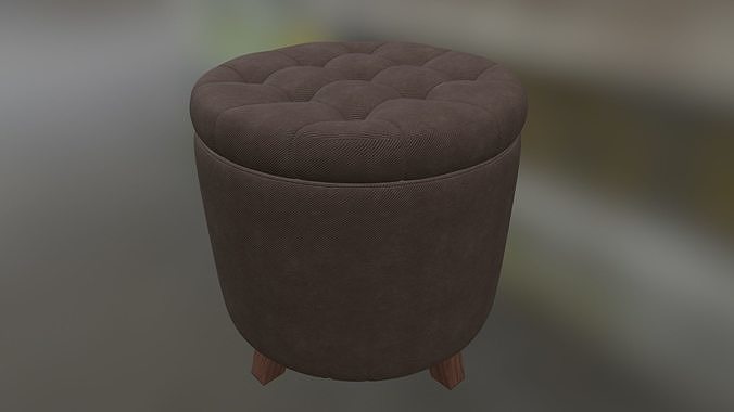 Vanity Stool 3D model