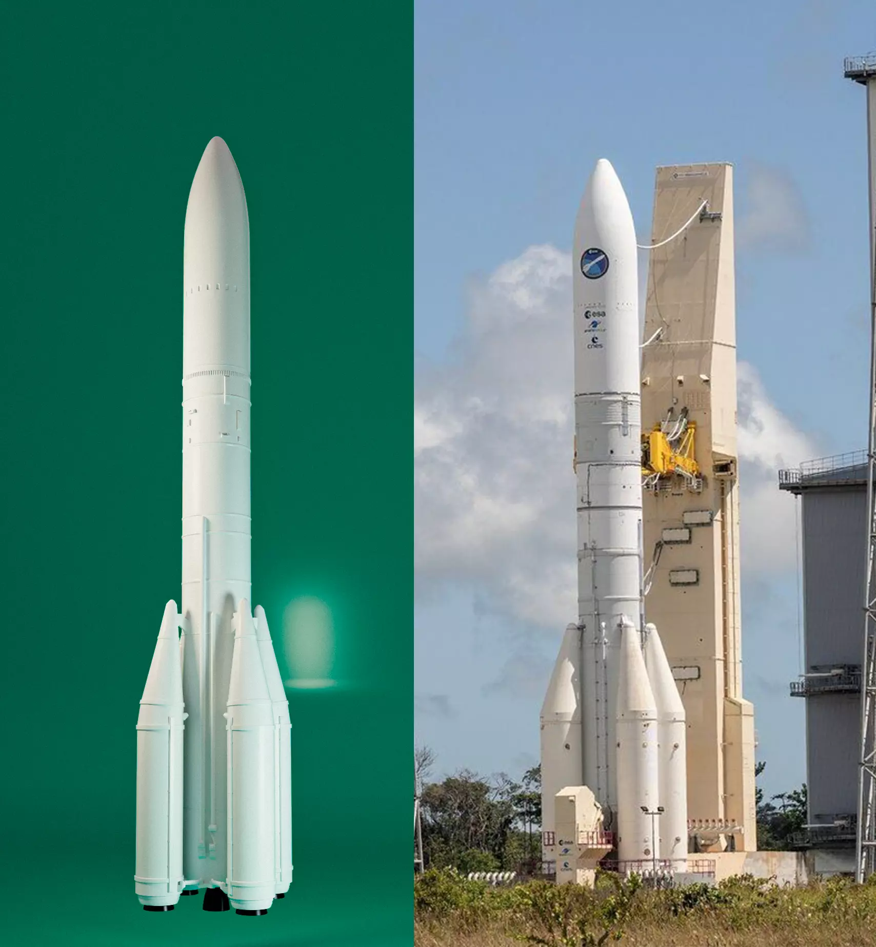 ARIANE 6 - ROCKET 3D model_0