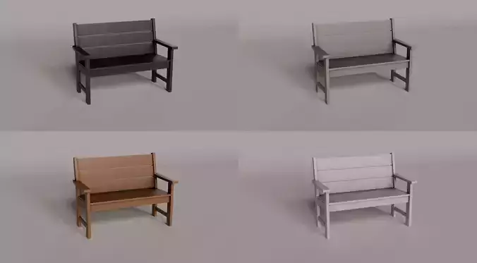 Lakeside Bench - 4 COLORS