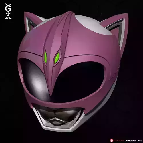 PINK RANGER CAT - Helmet