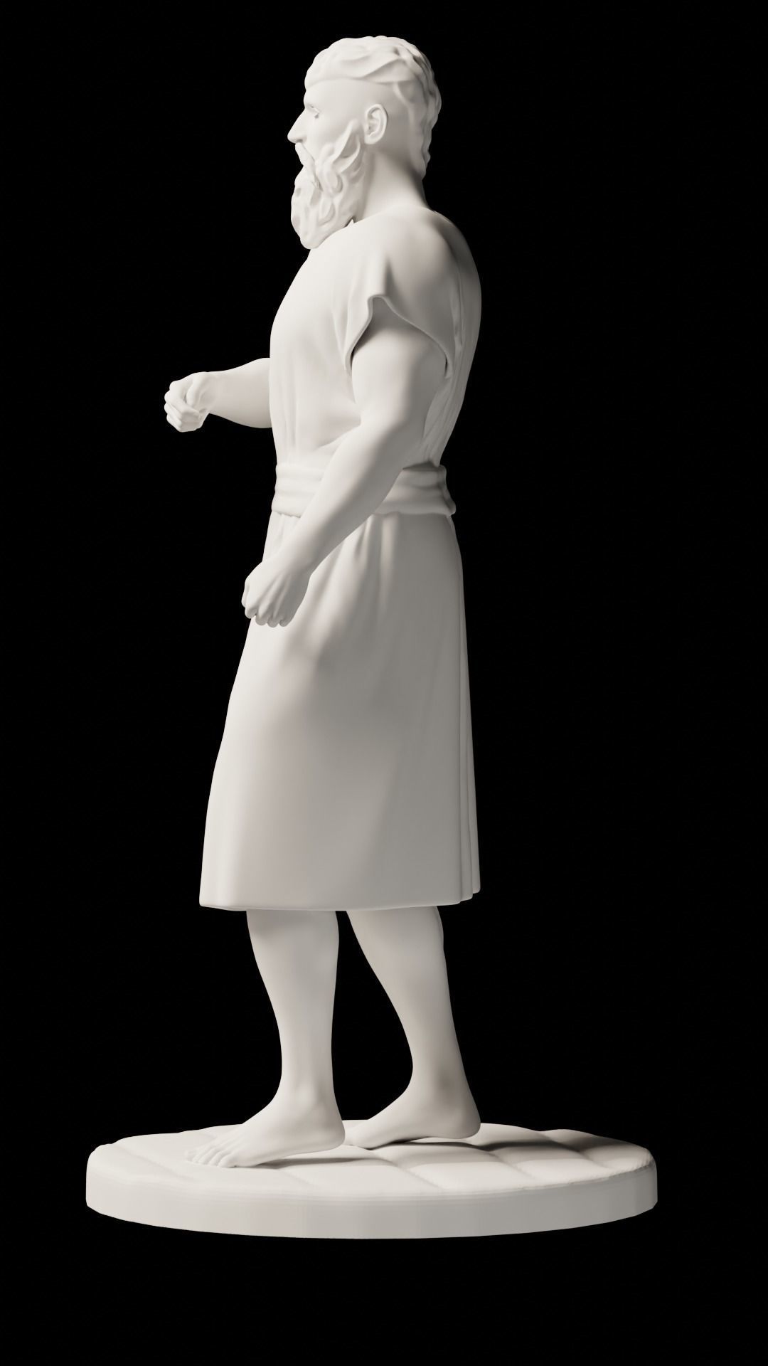 Roman Philosopher 3D print model_10