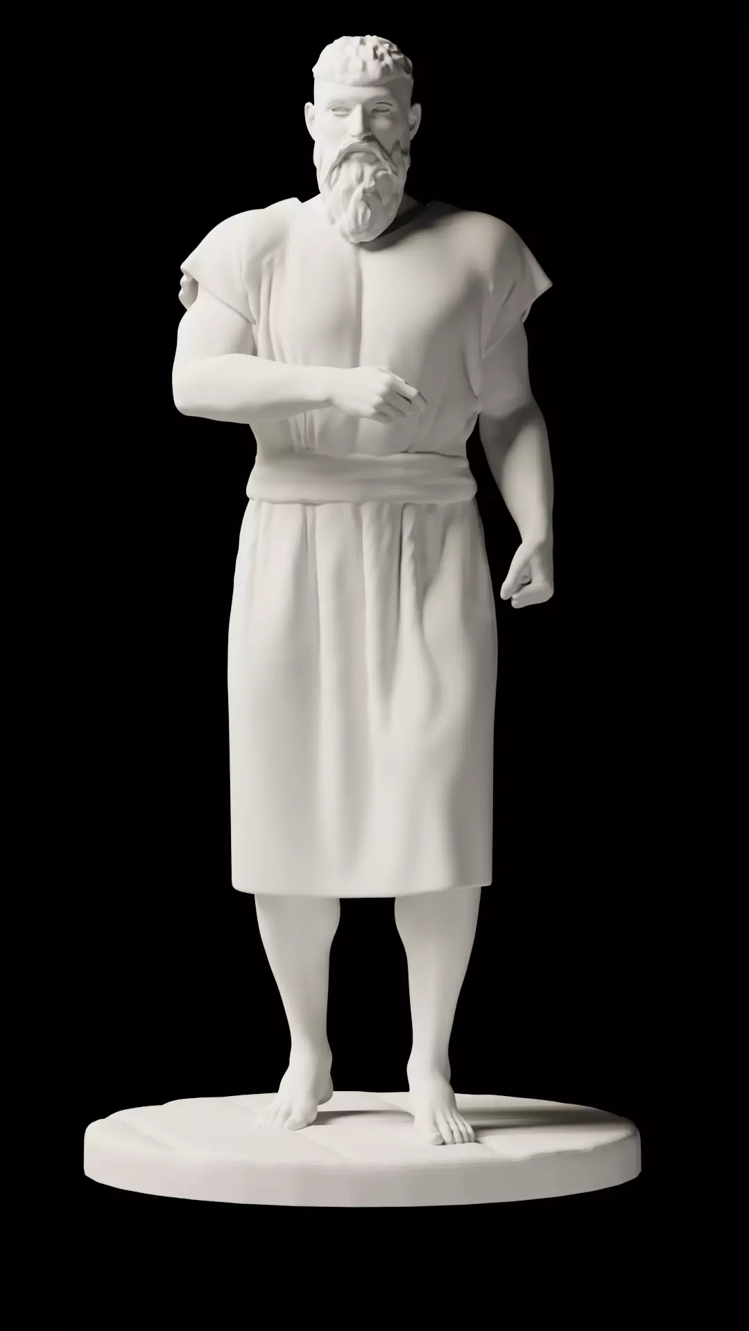 Roman Philosopher 3D print model_0