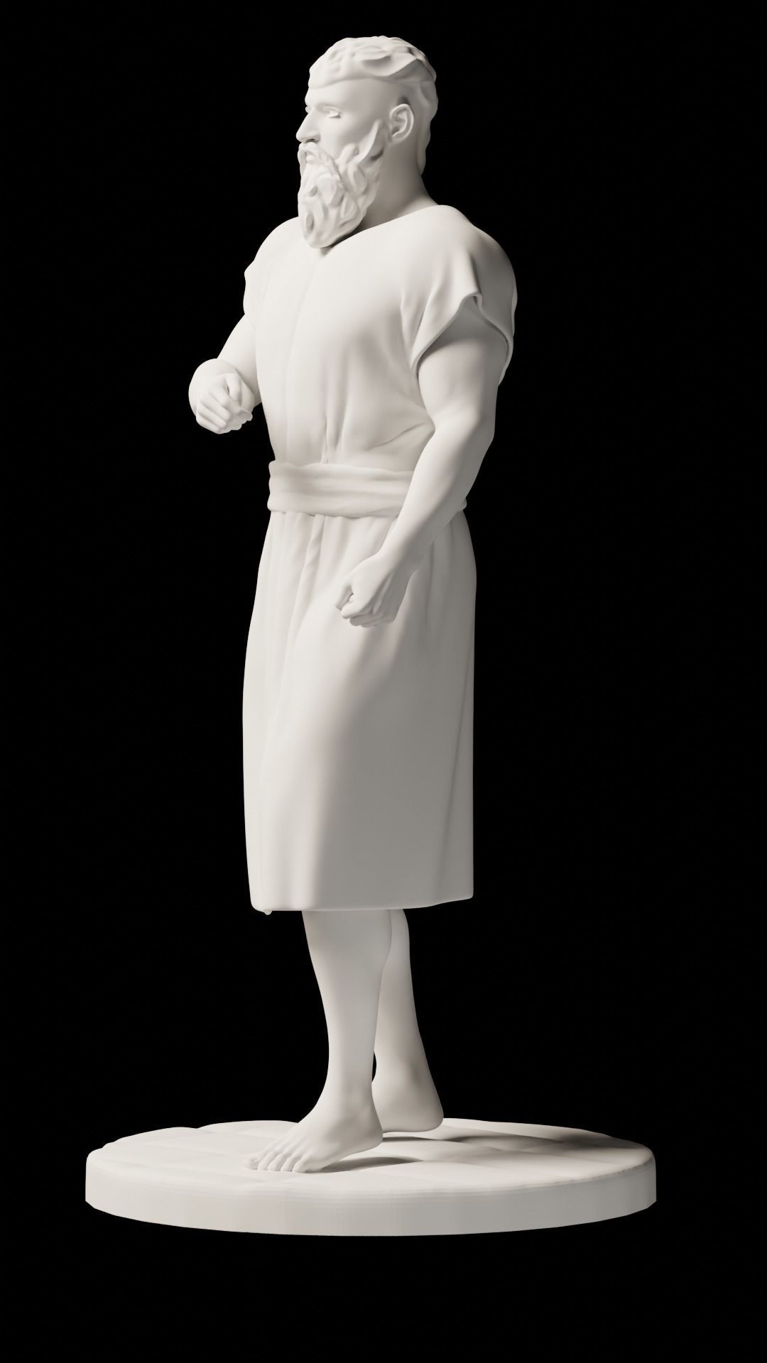 Roman Philosopher 3D print model_11