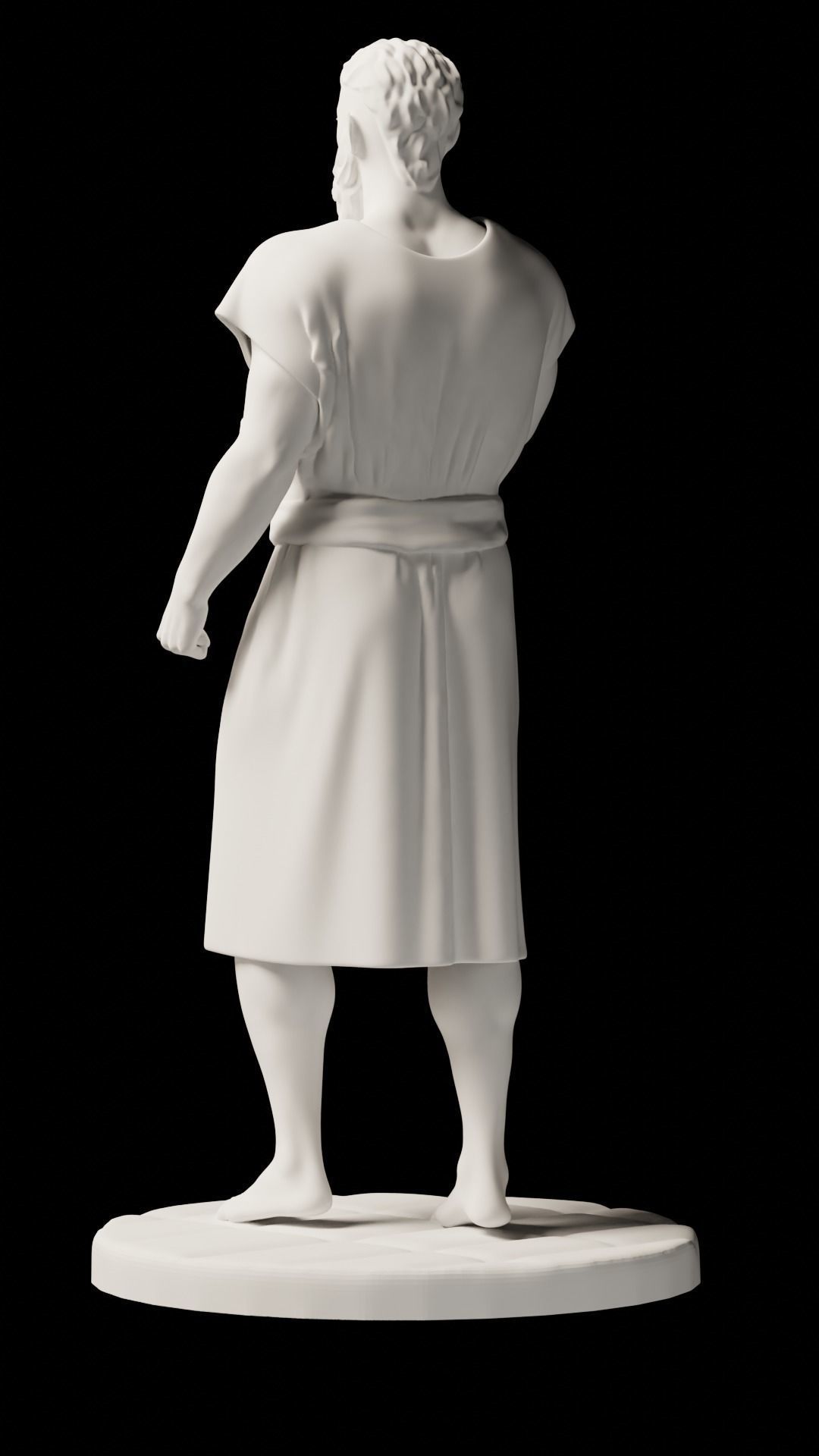 Roman Philosopher 3D print model_8