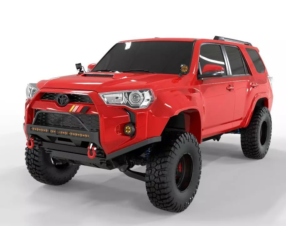 Toyota 4Runner Trd 2018 Off Road Concept 3D model