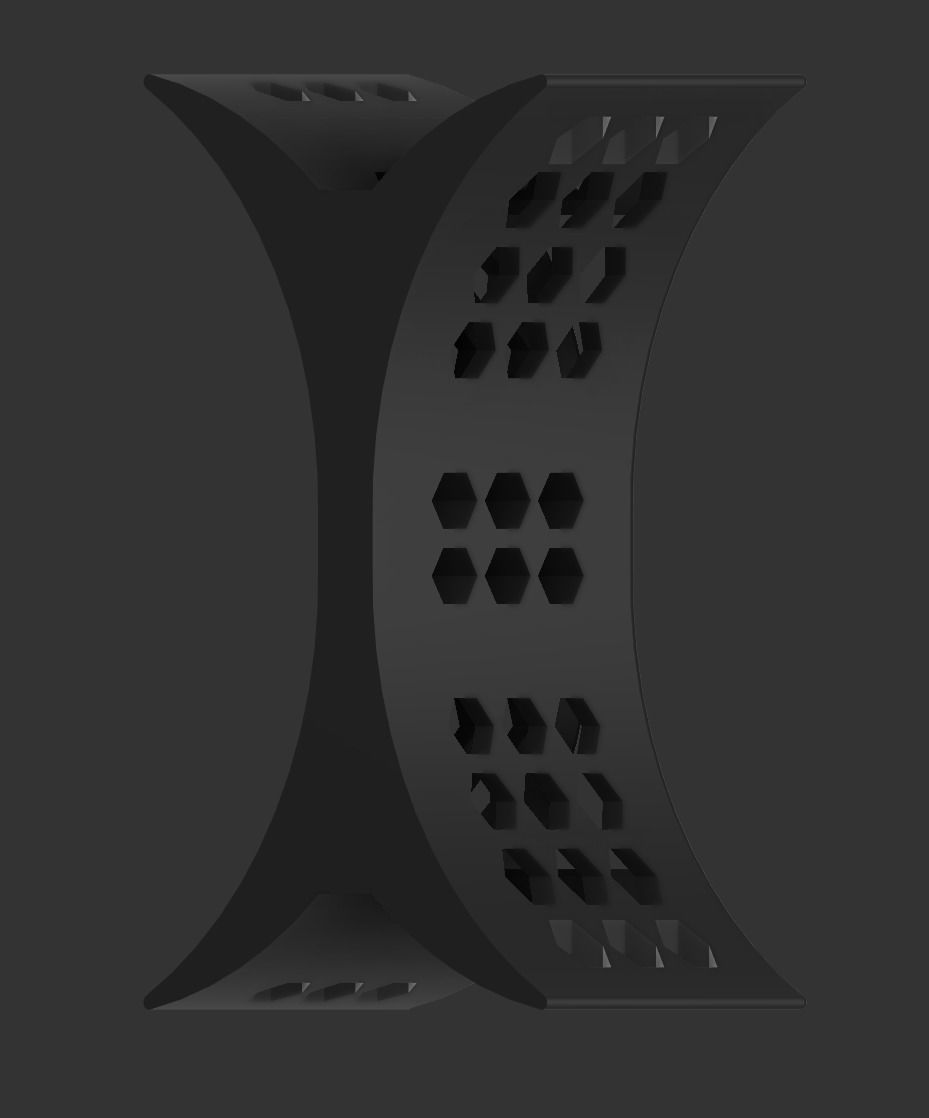 Genuine Cup Holder Divider for Toyota Camry 2002-2006 3D print model_3