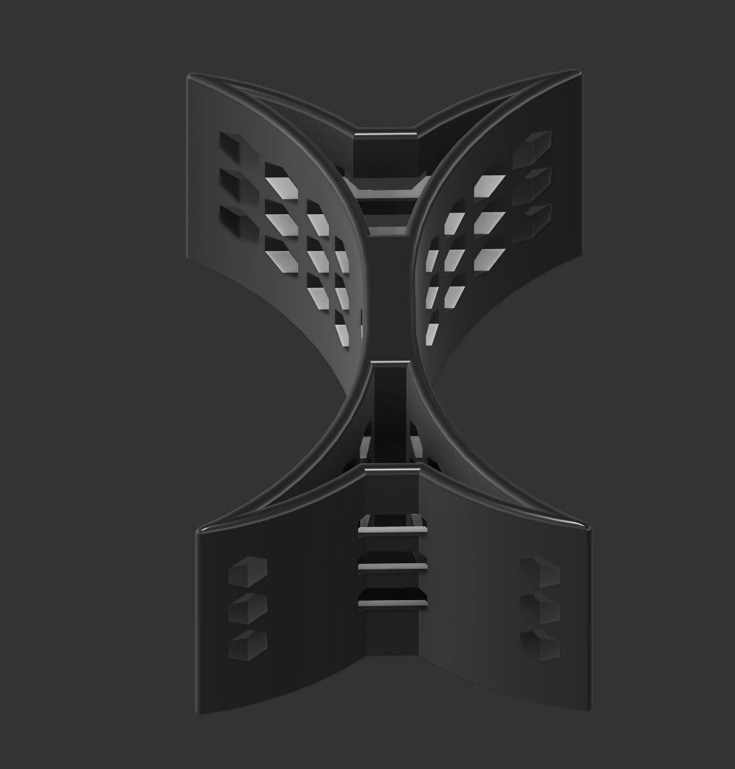 Genuine Cup Holder Divider for Toyota Camry 2002-2006 3D print model_1