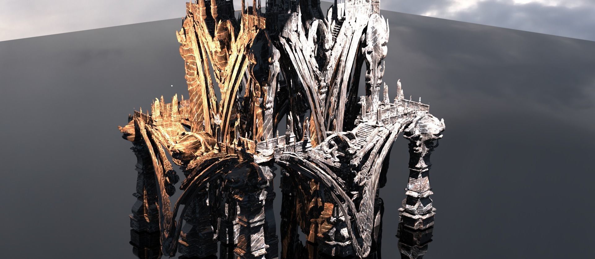 Ancient Hyborian Maze 3 3D model_1