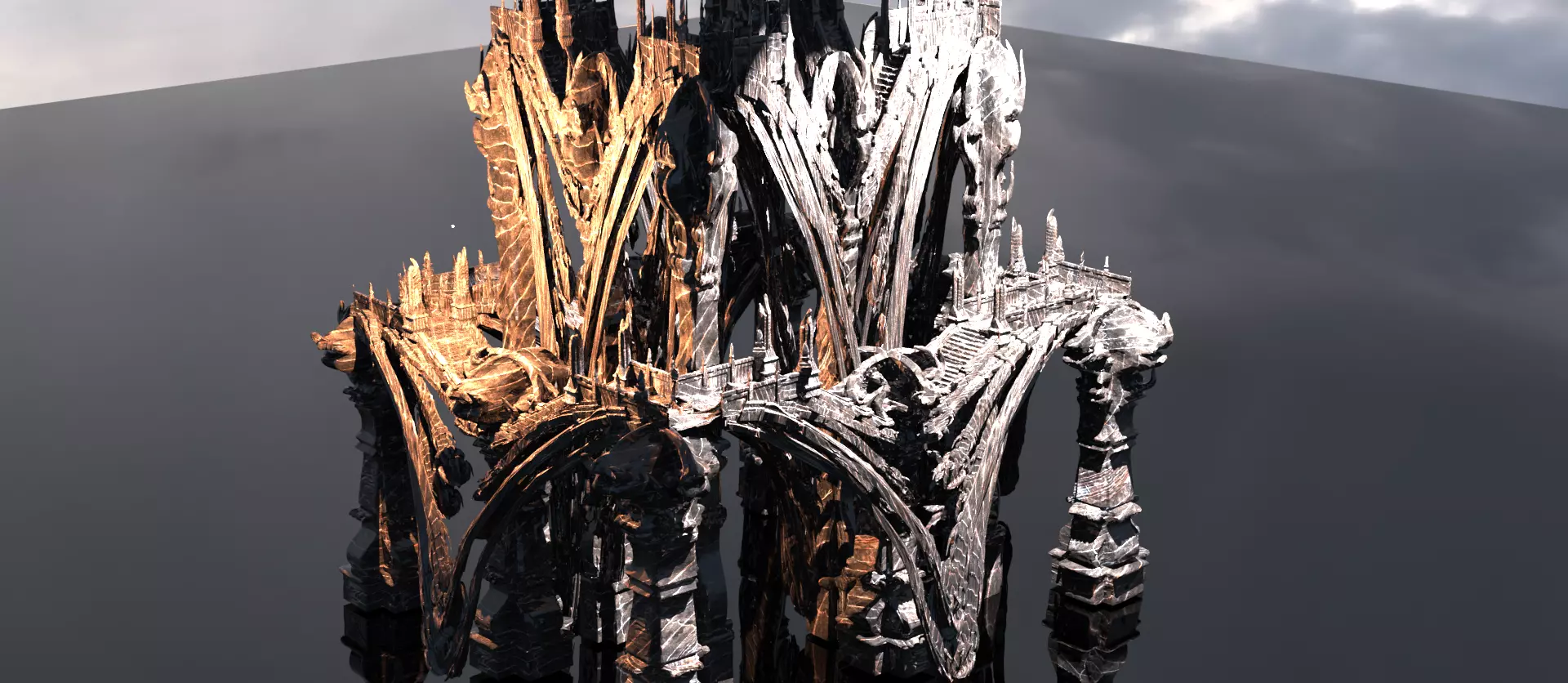 Ancient Hyborian Maze 3 3D model_0