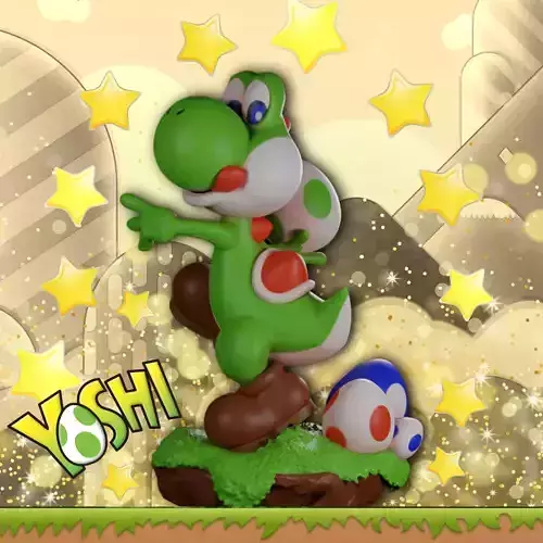 YOSHI  FROM SUPER MARIO 