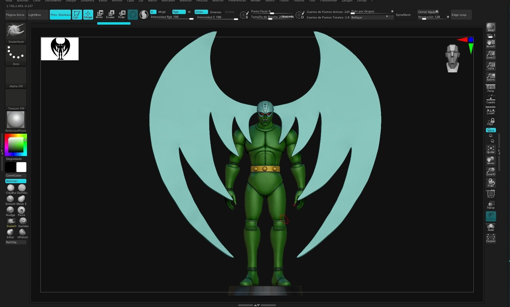 Deimos F3 Mazinger Z 3D print model_3