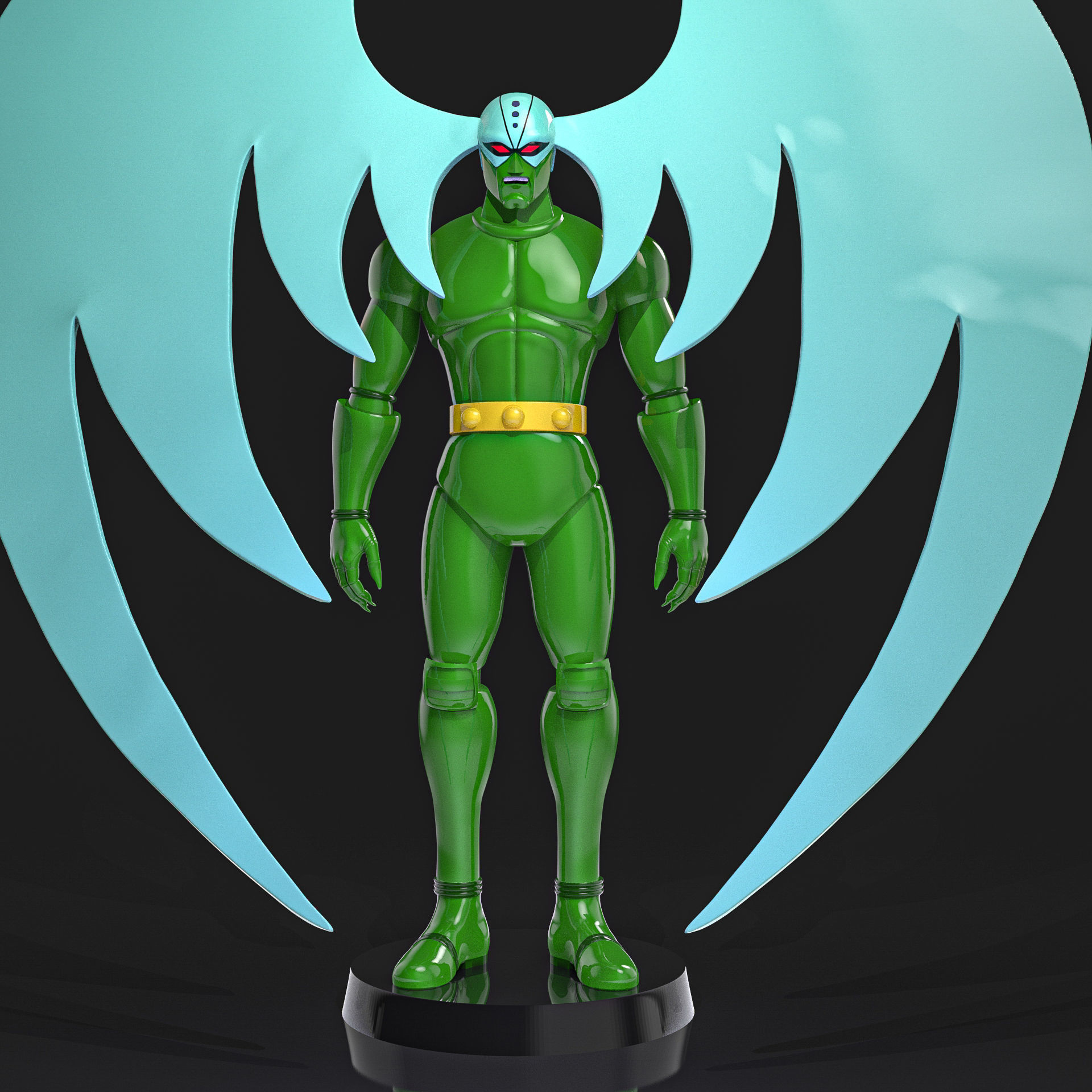 Deimos F3 Mazinger Z 3D print model_8