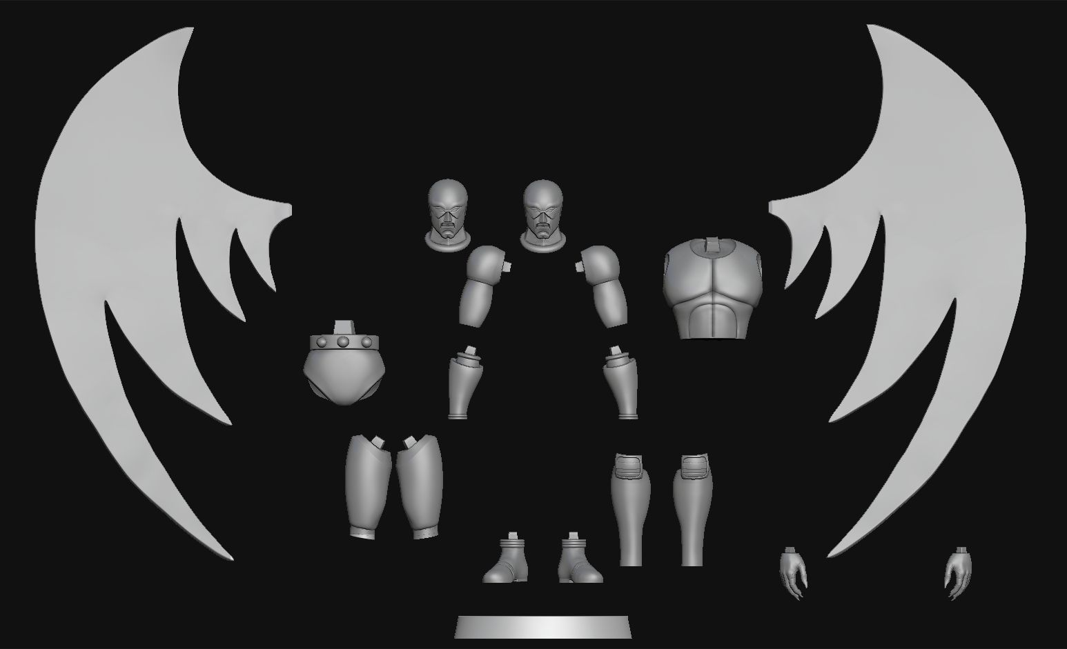 Deimos F3 Mazinger Z 3D print model_9