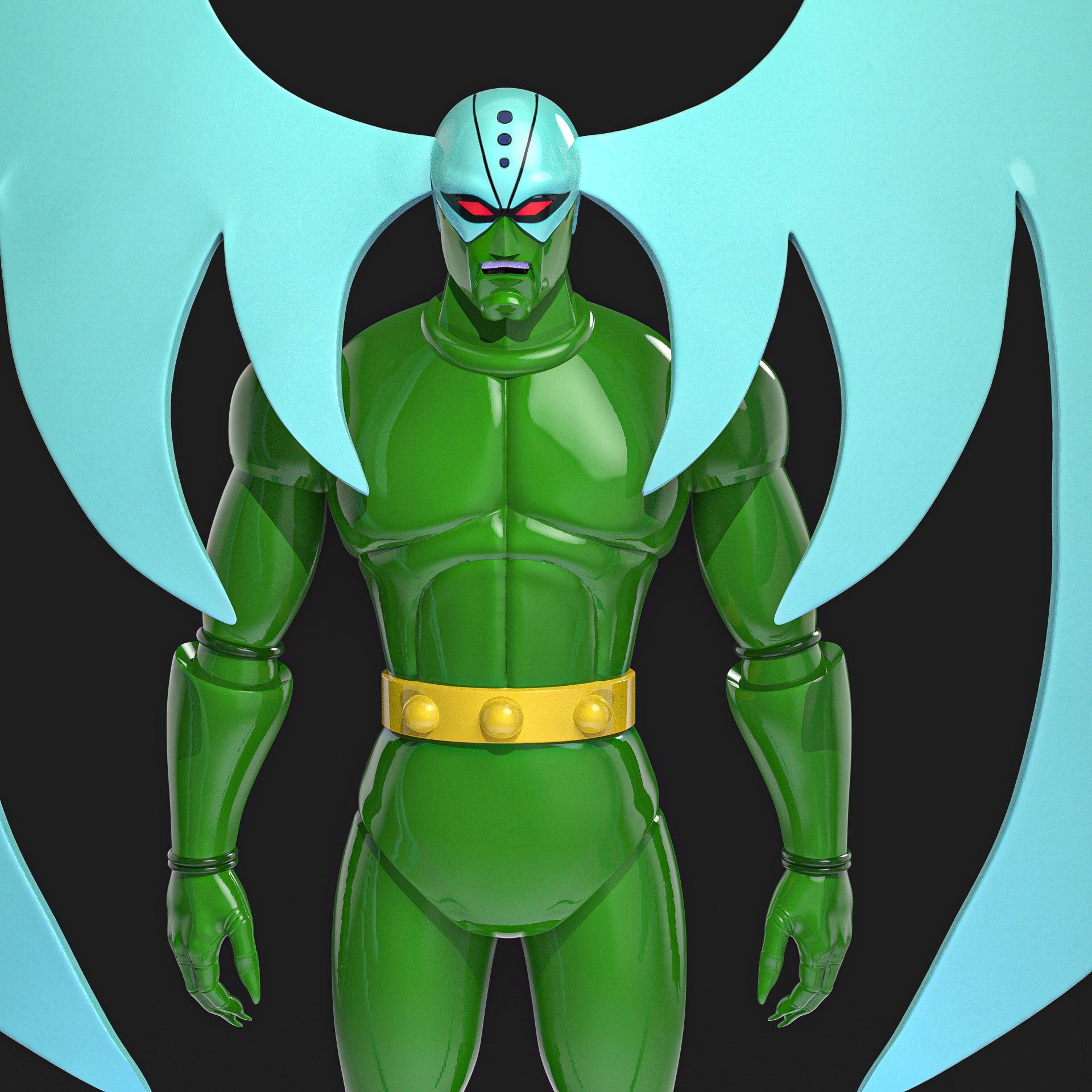 Deimos F3 Mazinger Z 3D print model_7