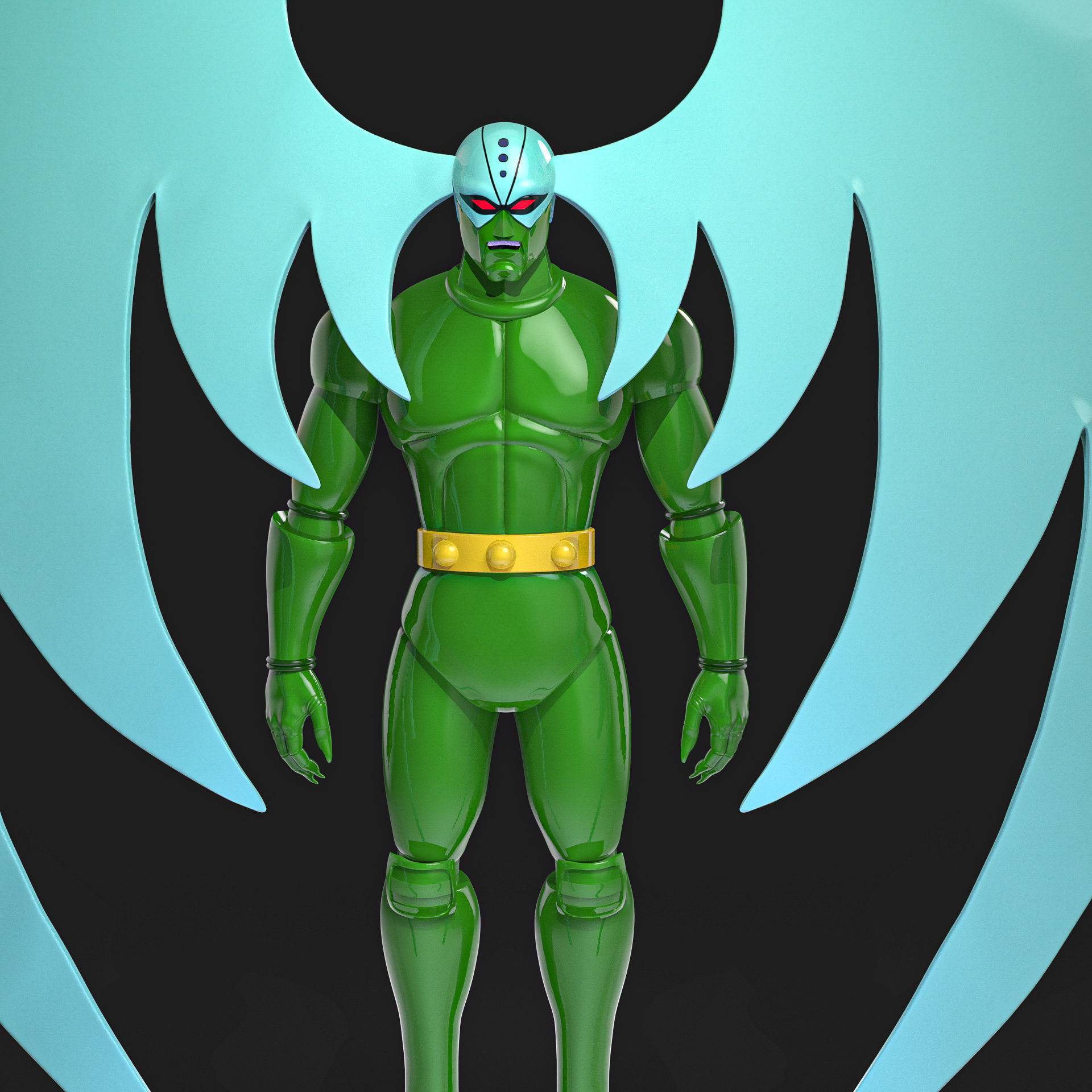 Deimos F3 Mazinger Z 3D print model_5