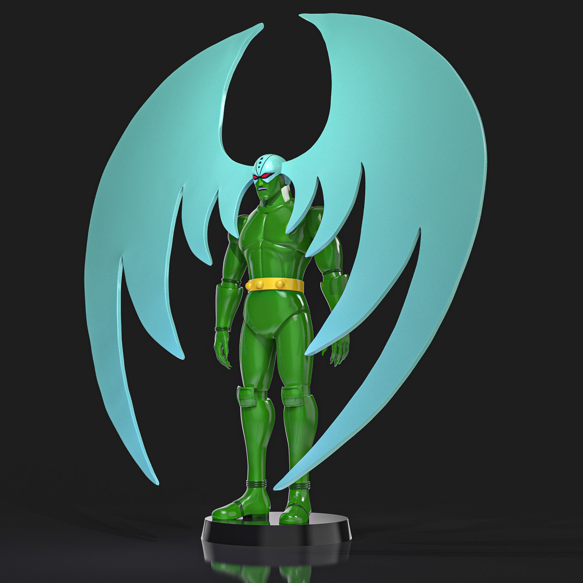 Deimos F3 Mazinger Z 3D print model_4