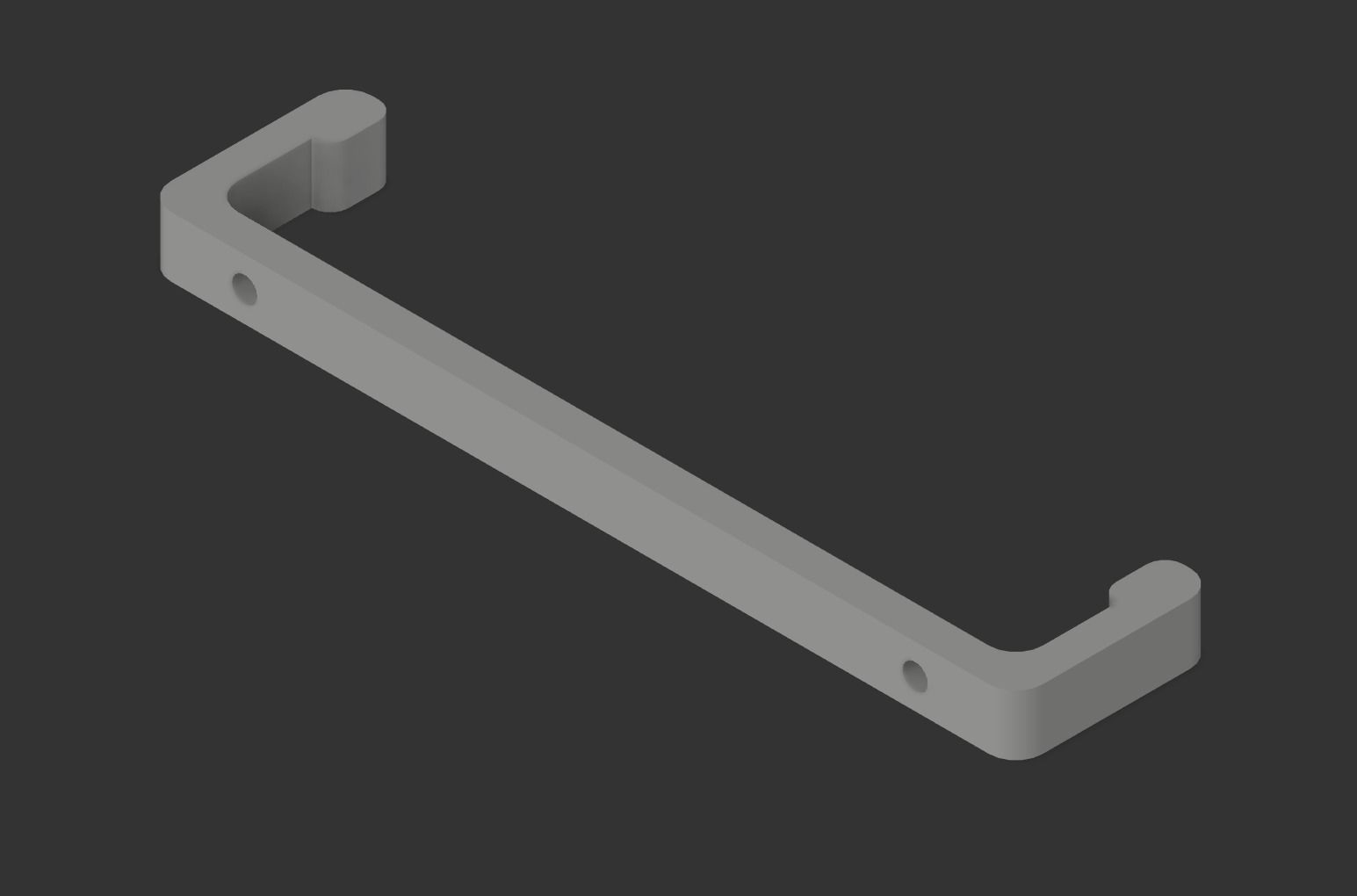 Desk Mounted Trash Filament Bin 3D print model_3