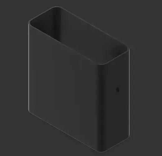 Desk Mounted Trash Filament Bin  3D print model