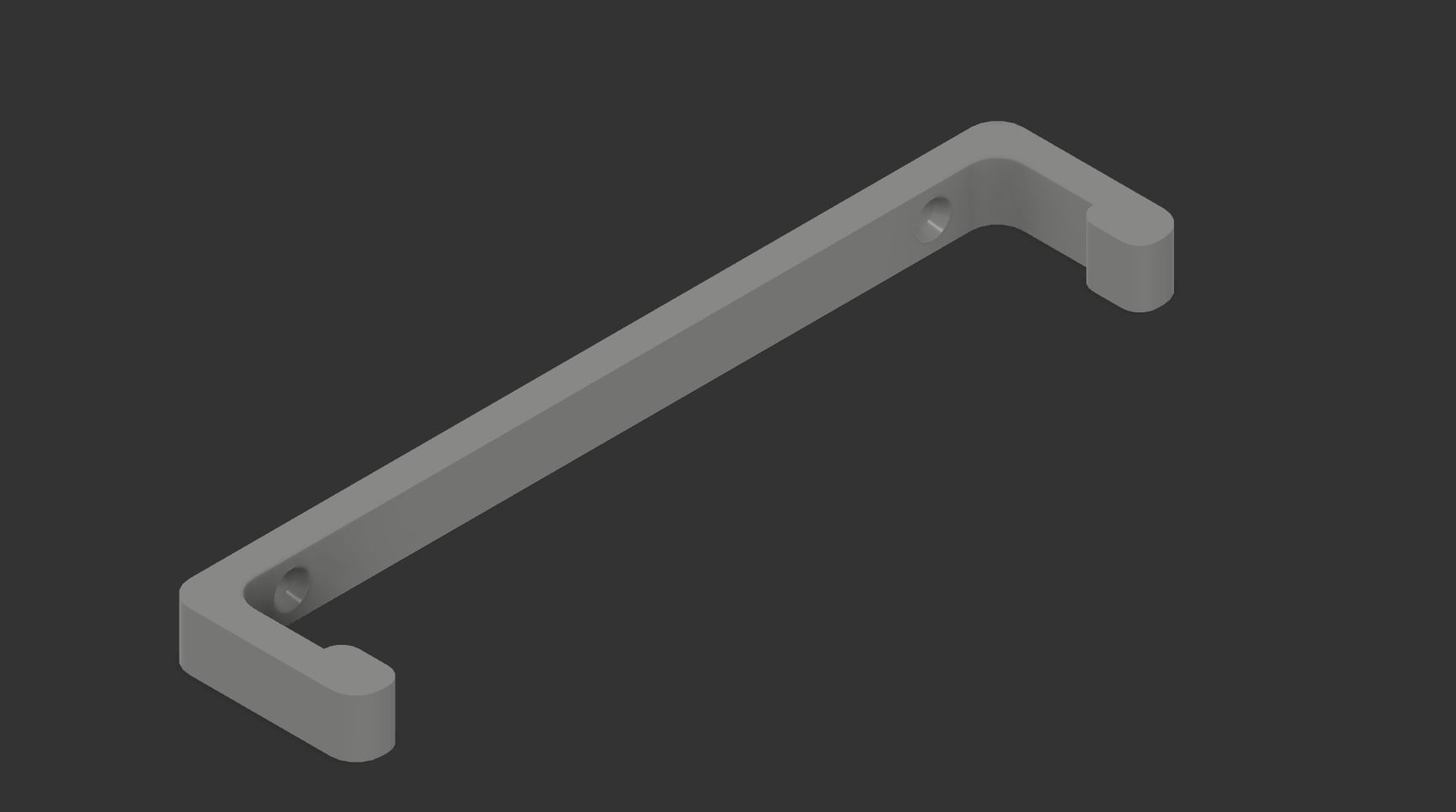 Desk Mounted Trash Filament Bin 3D print model_2