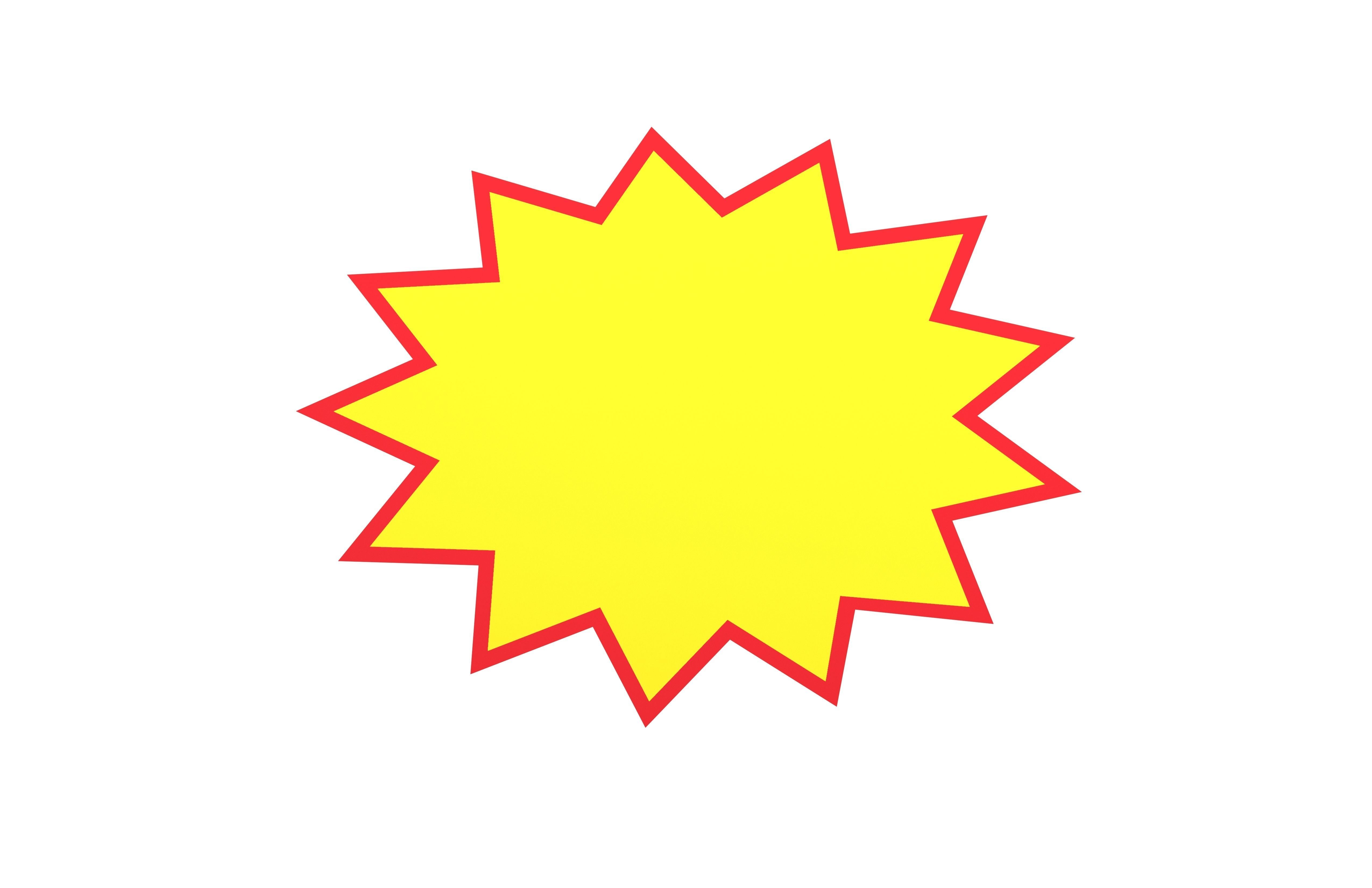 Promotions Sale Paper Card v1 001 Low-poly 3D model_1