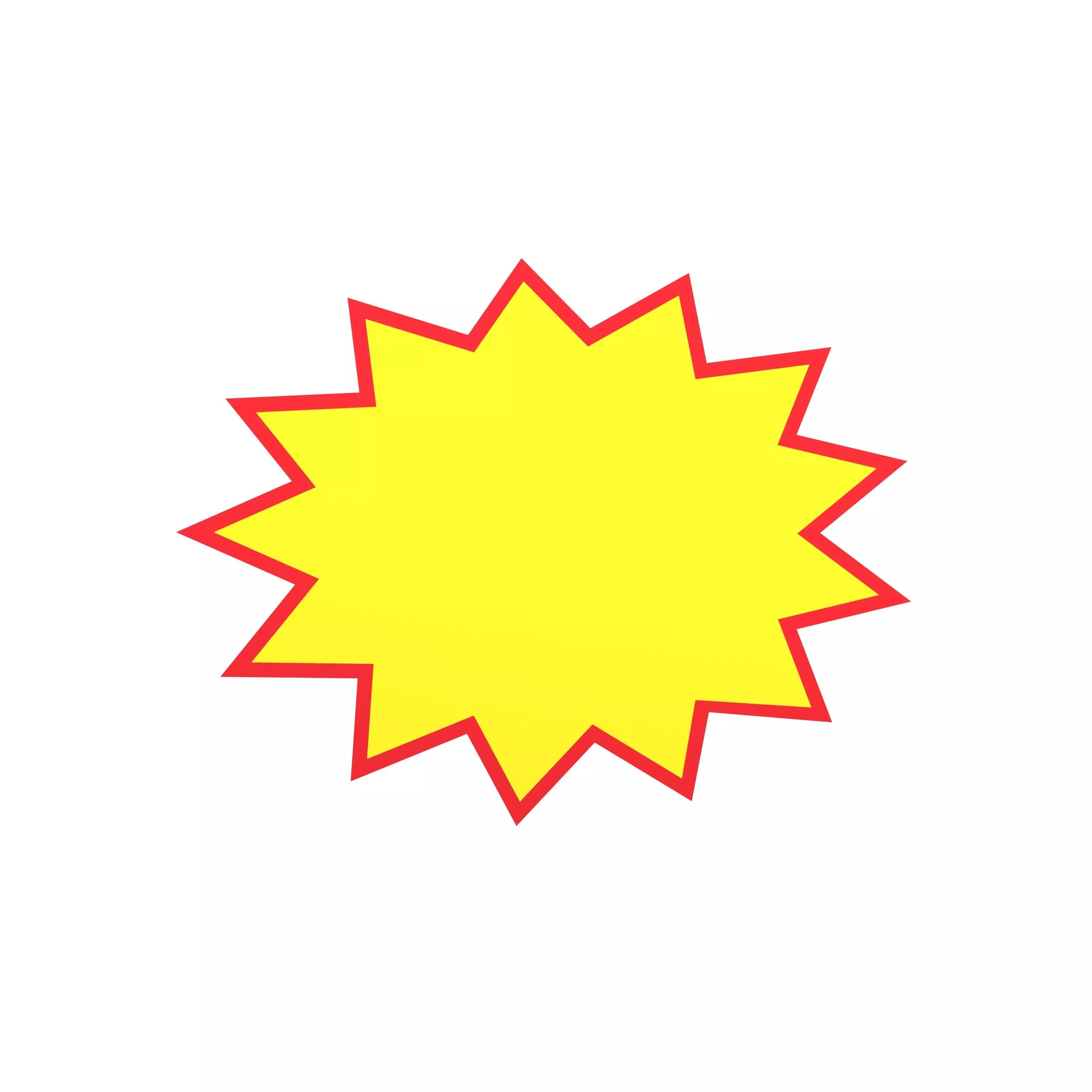 Promotions Sale Paper Card v1 001 Low-poly 3D model_0