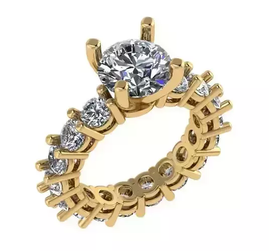 solitaire full eternity Diamond ring 