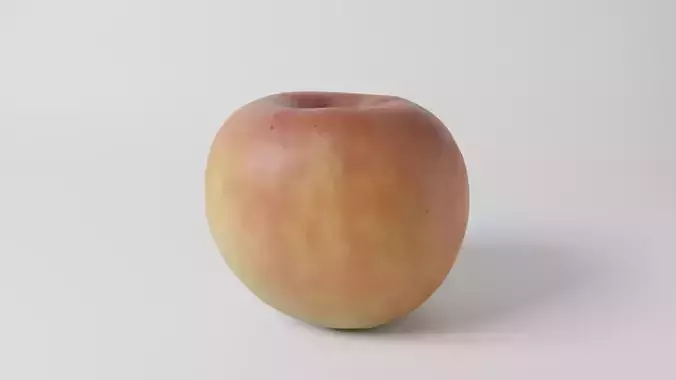 Red Apple 06 Blend 3D Model Free 3D model