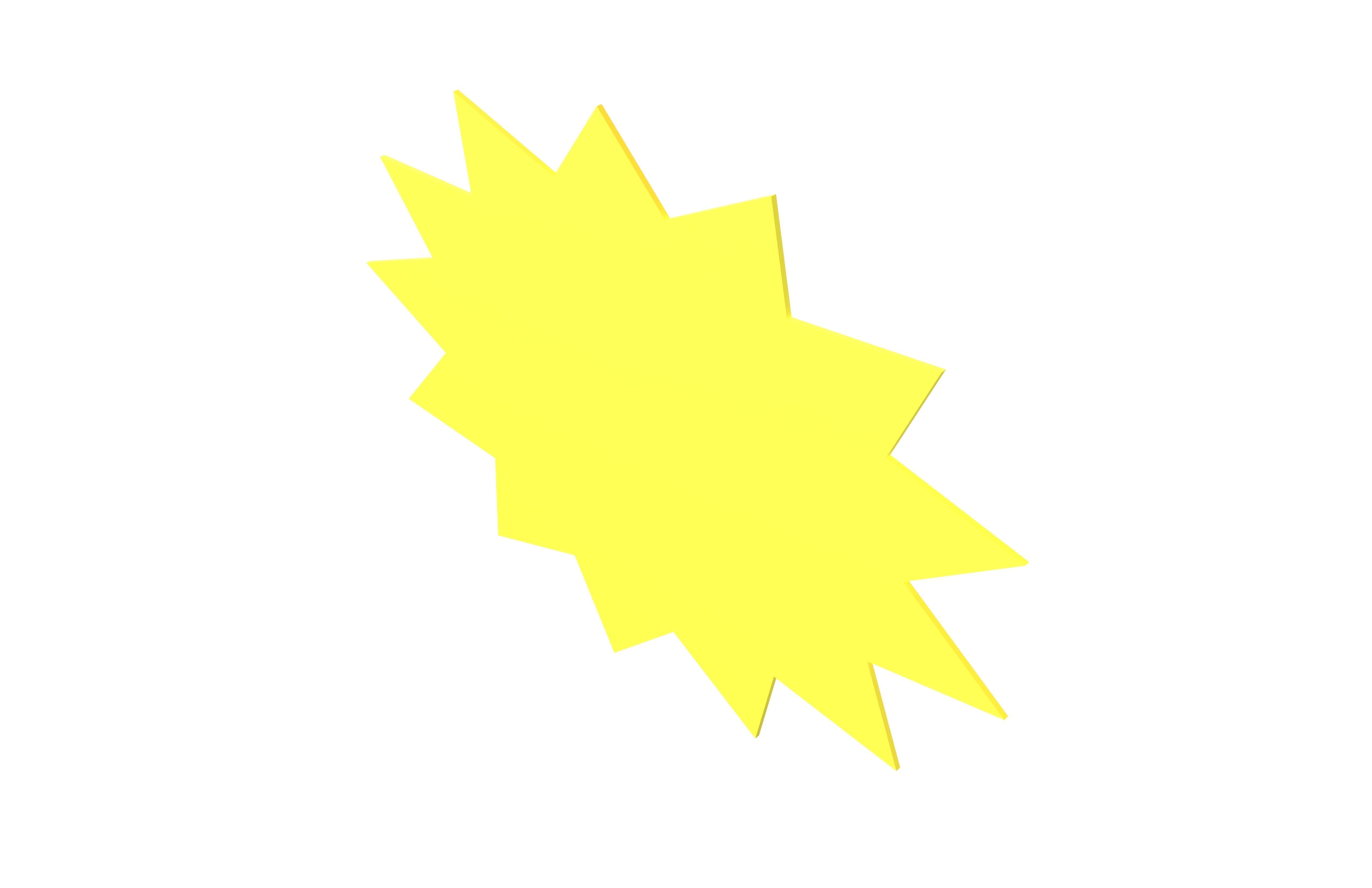 Promotions Sale Paper Card v1 005 Low-poly 3D model_1