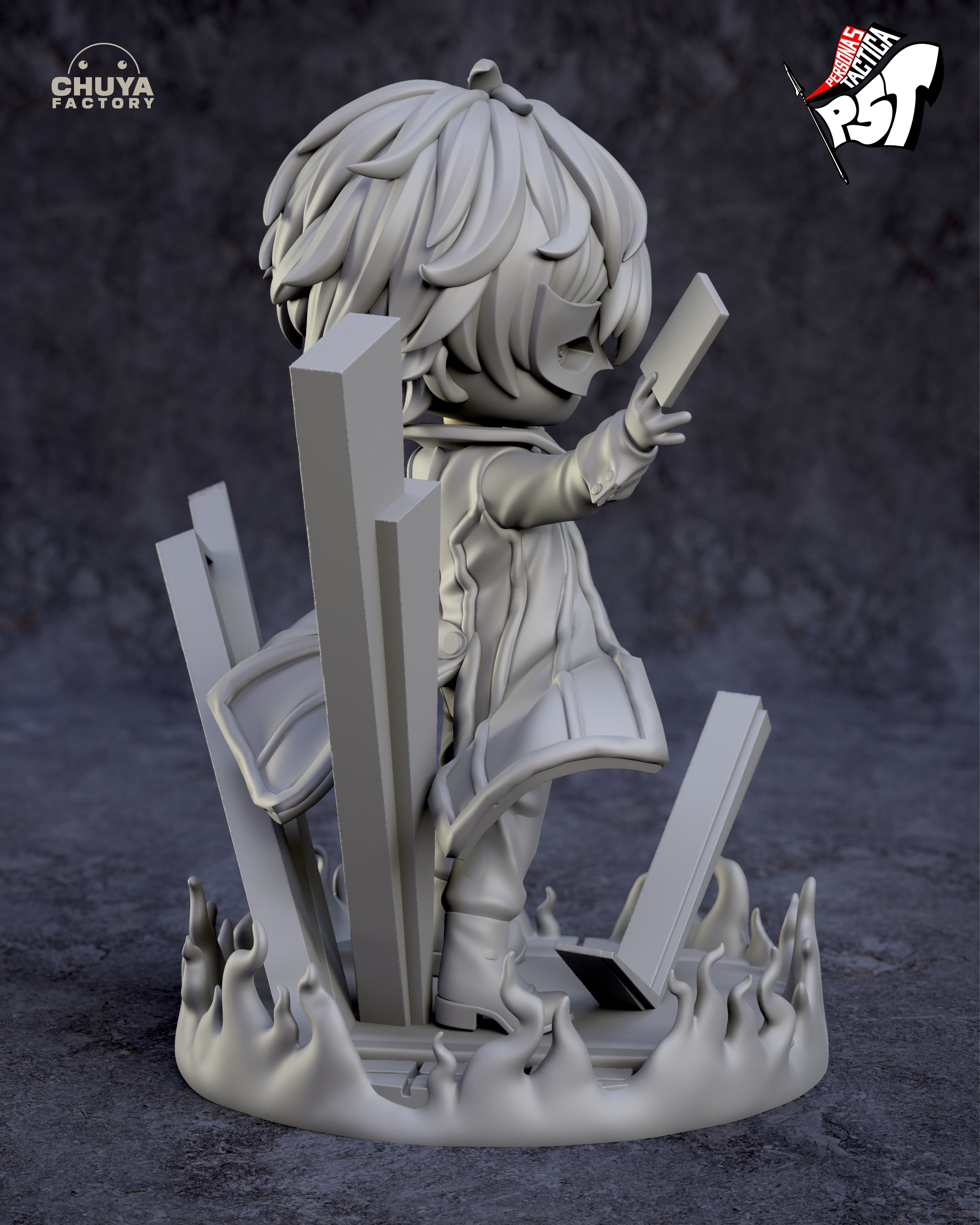 Joker 3D print model_5