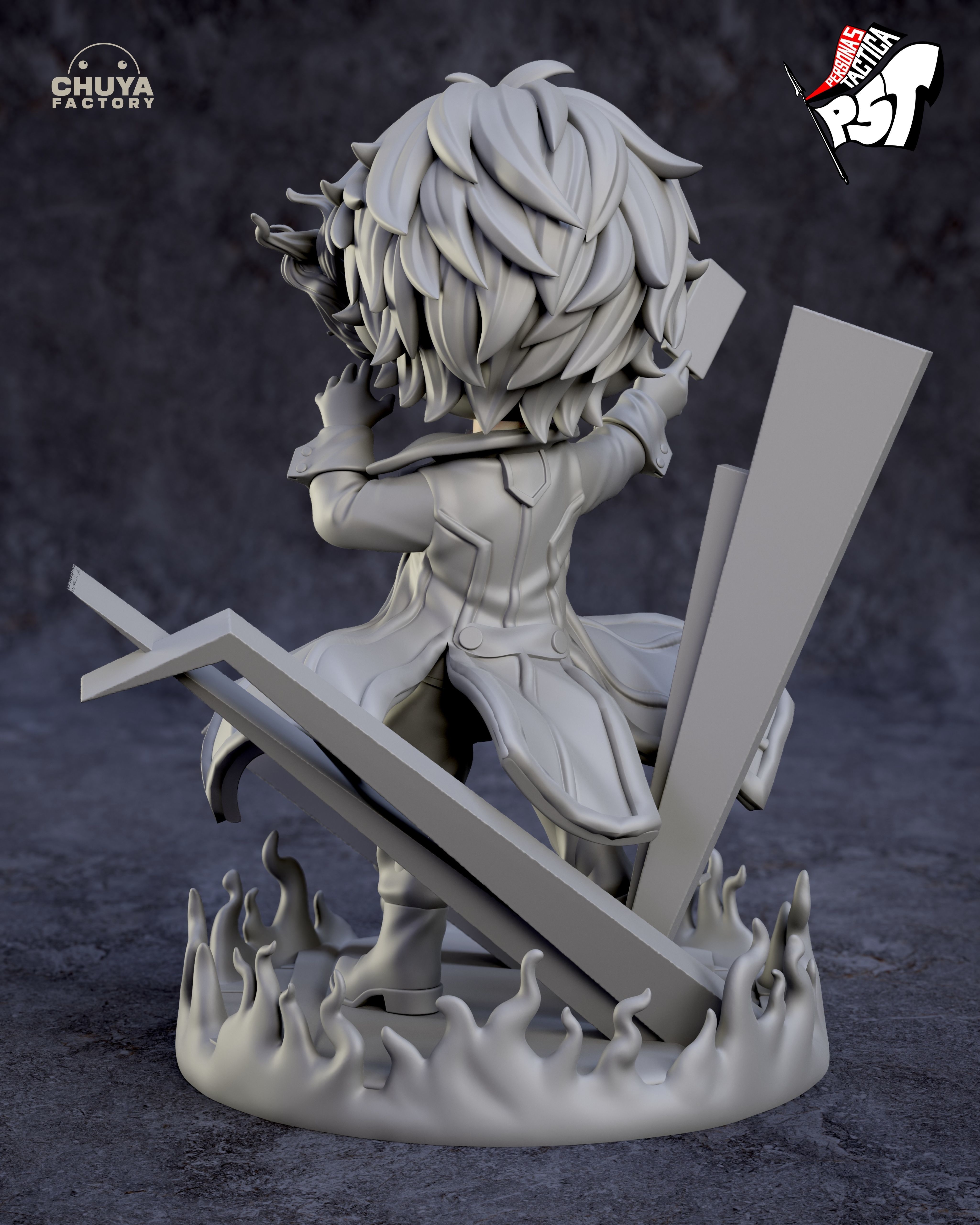 Joker 3D print model_7