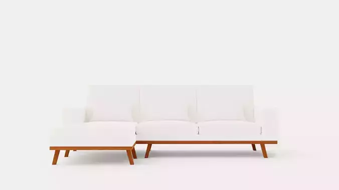 Copenhagen Divan Sofa Left
