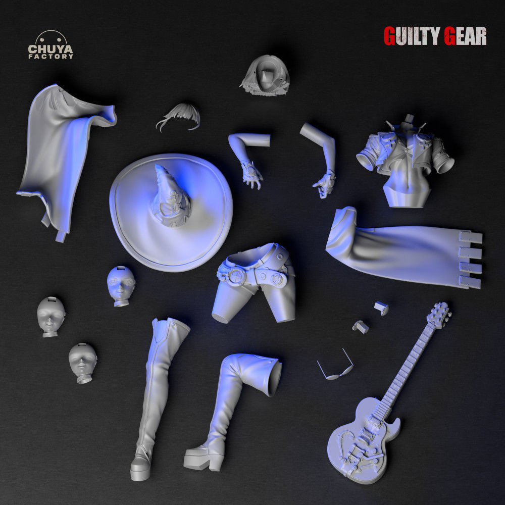 I-no - Guilty Gear 3D print model_9