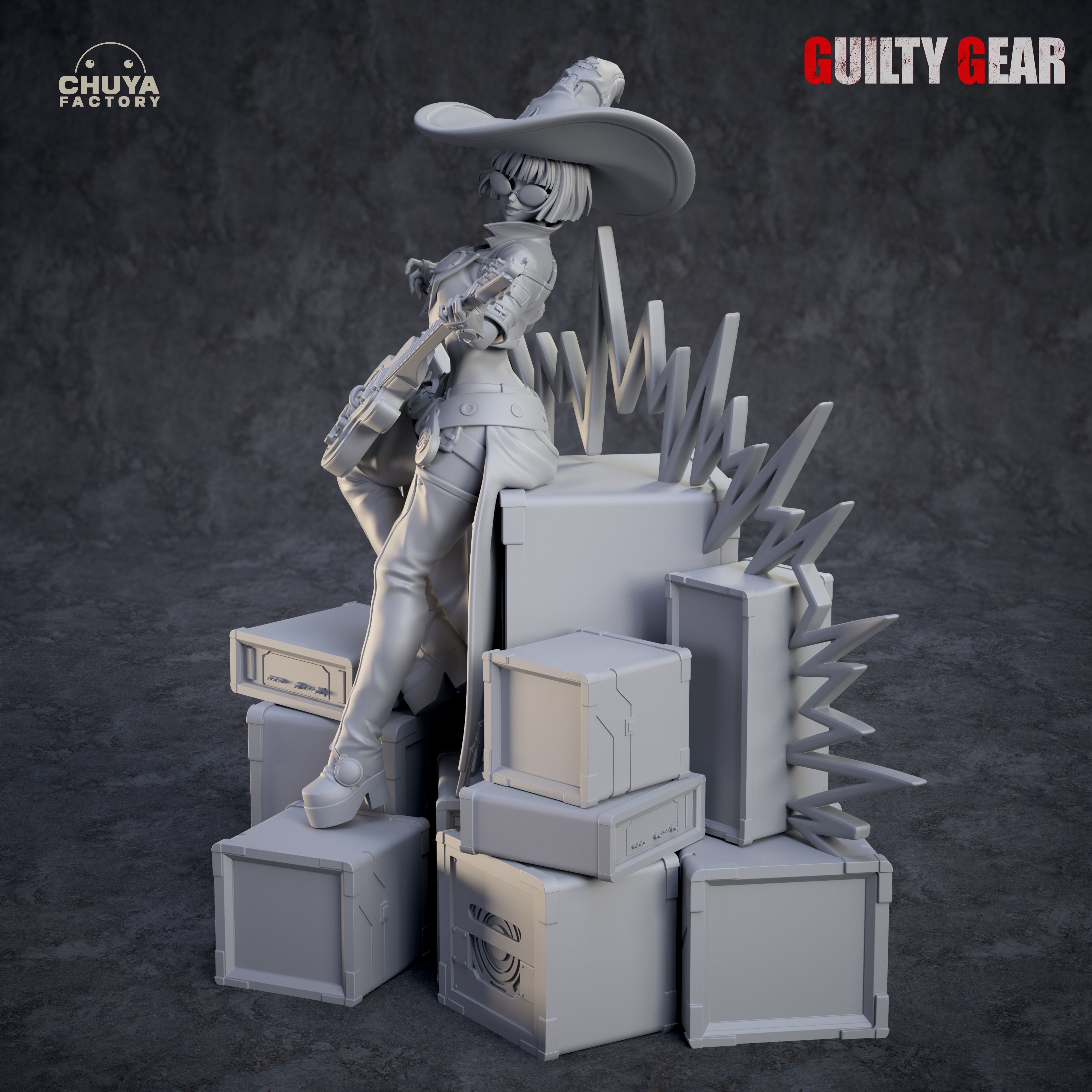 I-no - Guilty Gear 3D print model_7
