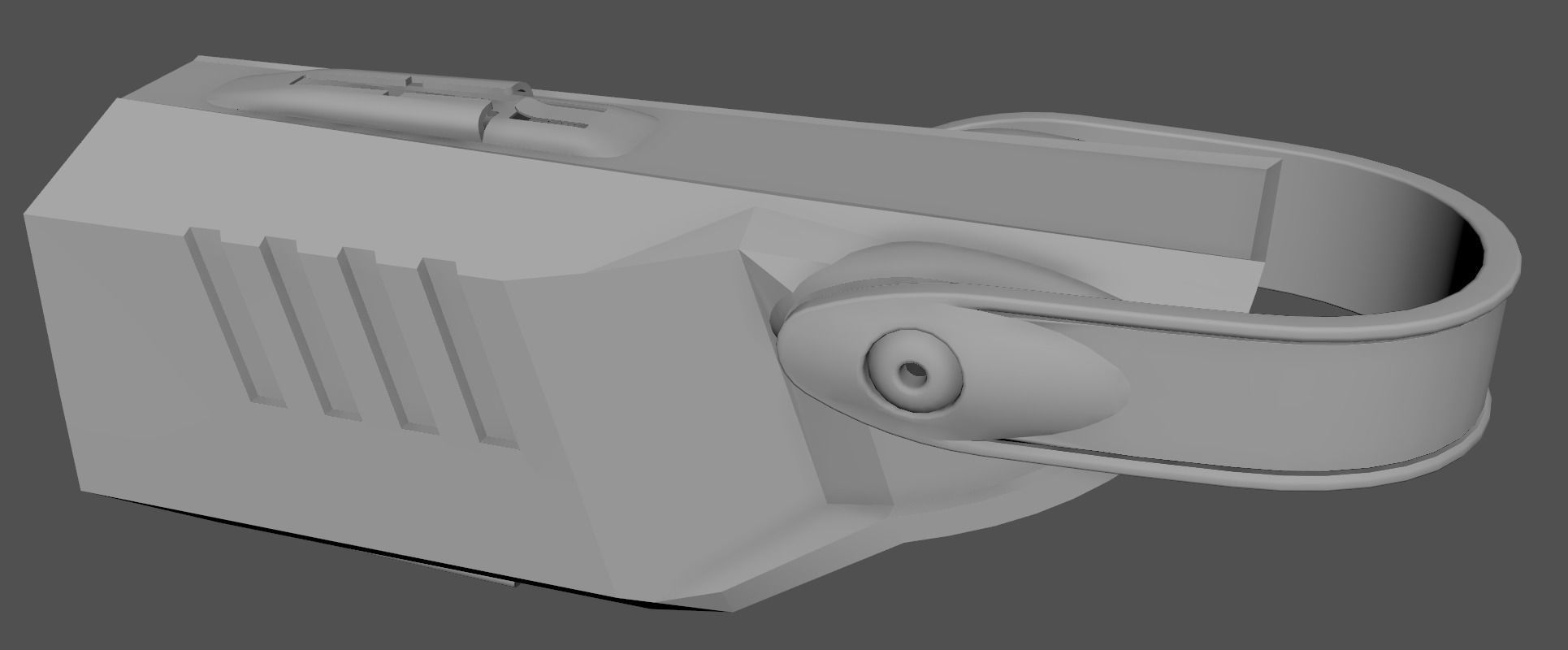 Taser 7 Holster Low-poly 3D model_10