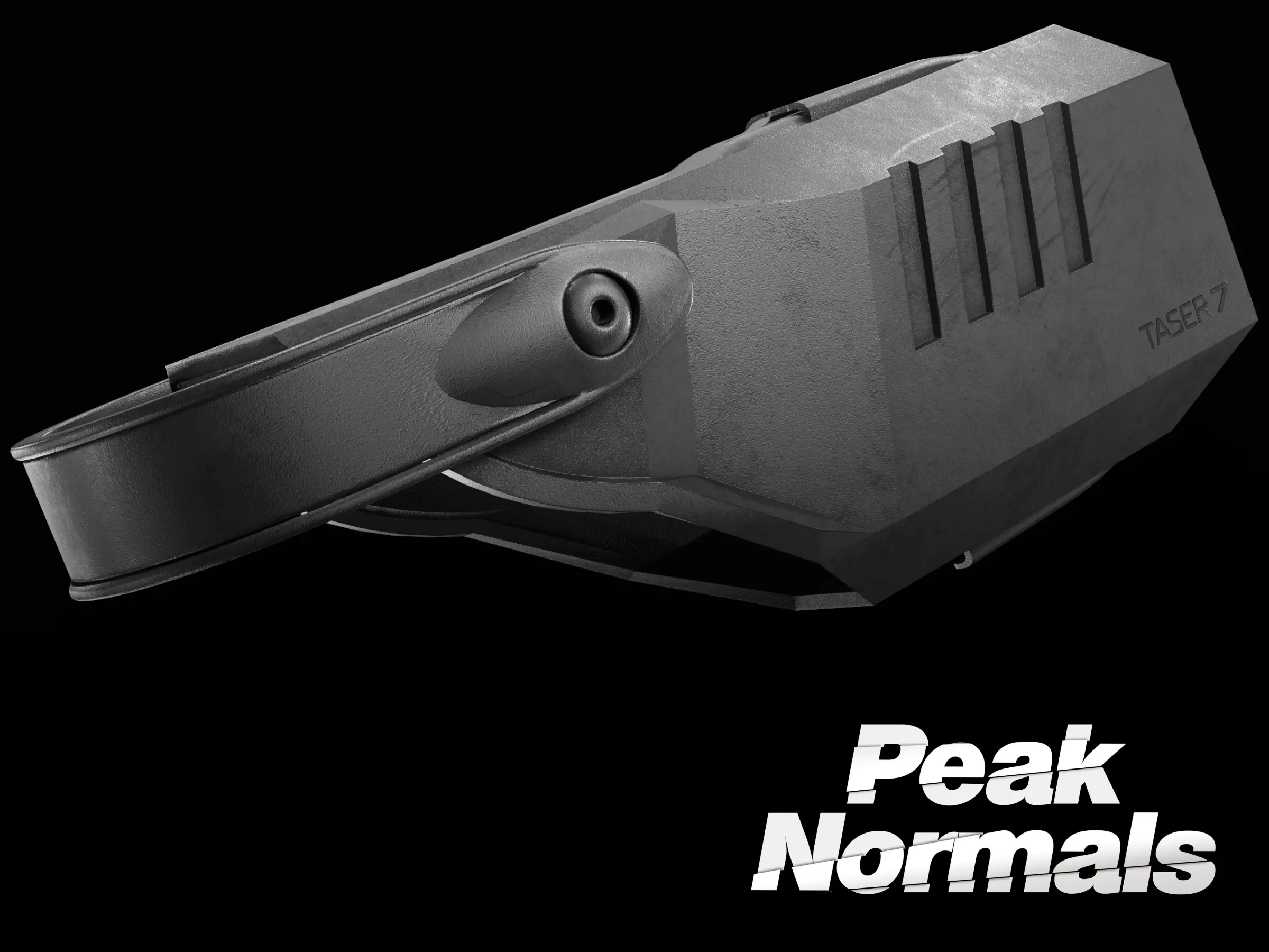 Taser 7 Holster Low-poly 3D model_0