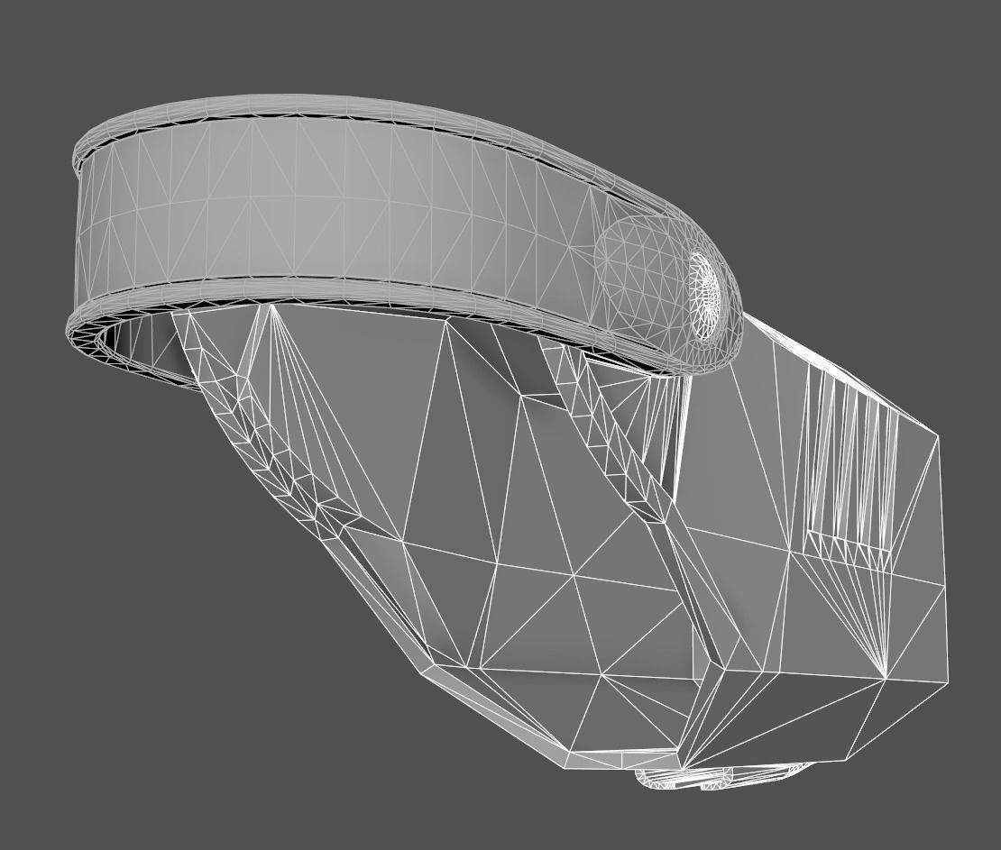 Taser 7 Holster Low-poly 3D model_13