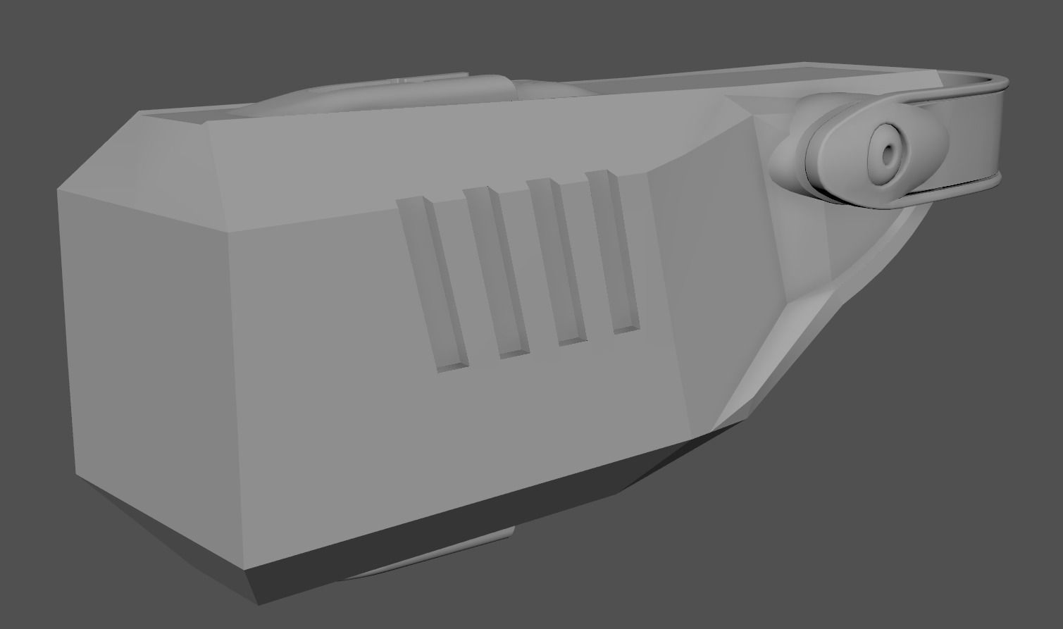Taser 7 Holster Low-poly 3D model_11