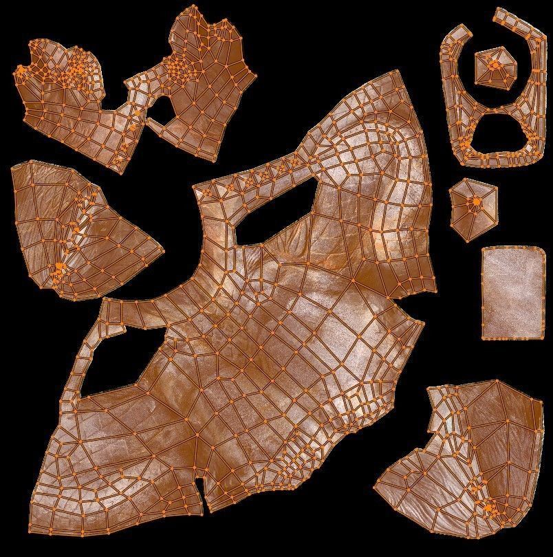 Low Poly 3D Scanned Gryphon Statue 3D model_10