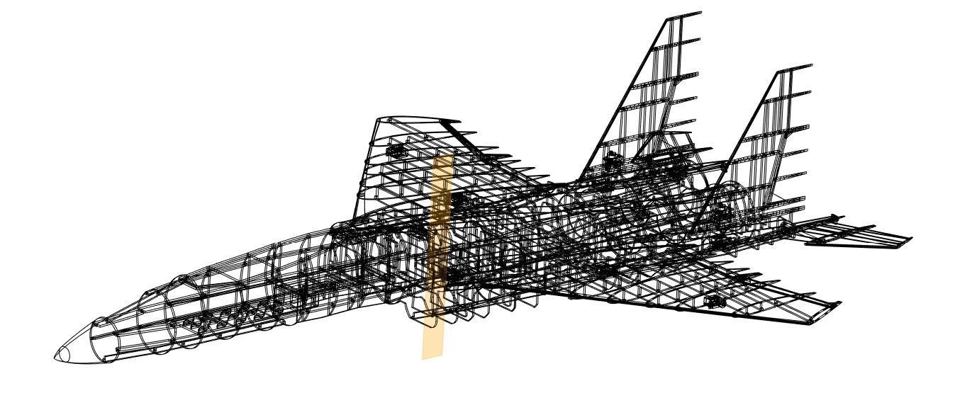 F15C Twin 70mm EDF RC model V1 3D print model_1