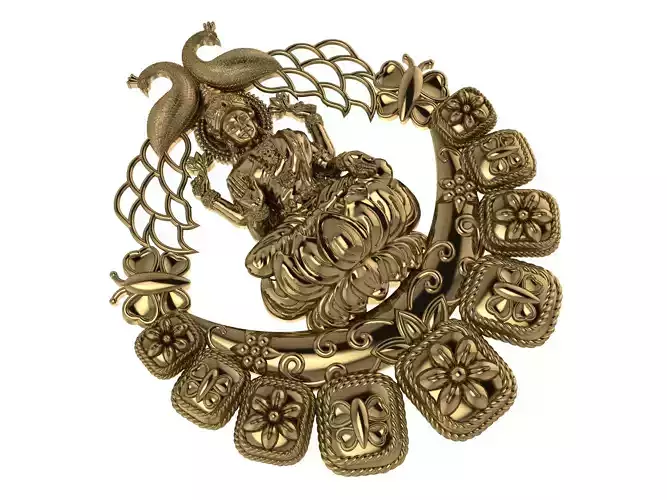 Laxmiji - God - Sculpture - Stl File - 3dm File - Printable File