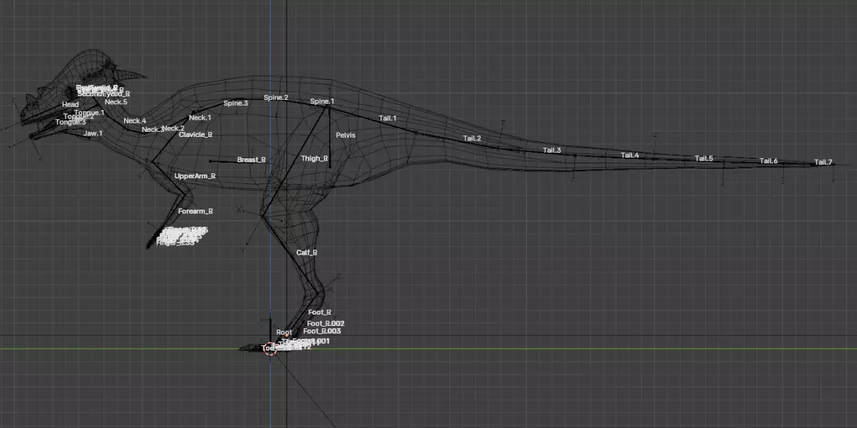 Pachycephalosaurus 3D model_3