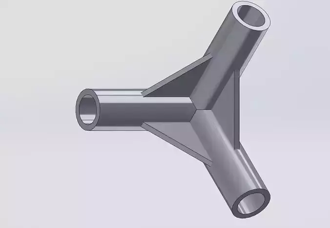 Ender 3 Enclosure supporting joint corner piece 8mm