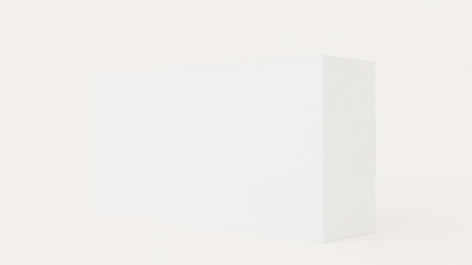 Dama Sideboard 181 Cm With Boxes Low-poly 3D model_3