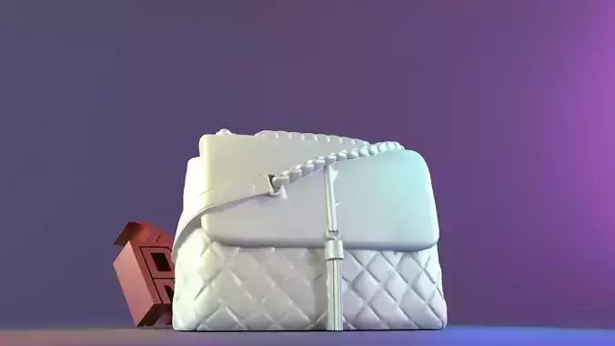 Aldo bag candle mold 3D print model