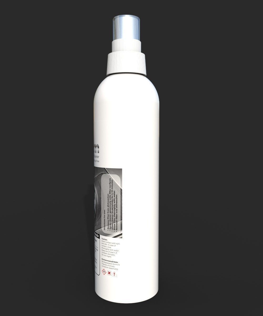 Dishwasher Filter Cleaner 3D Model 3D model_2