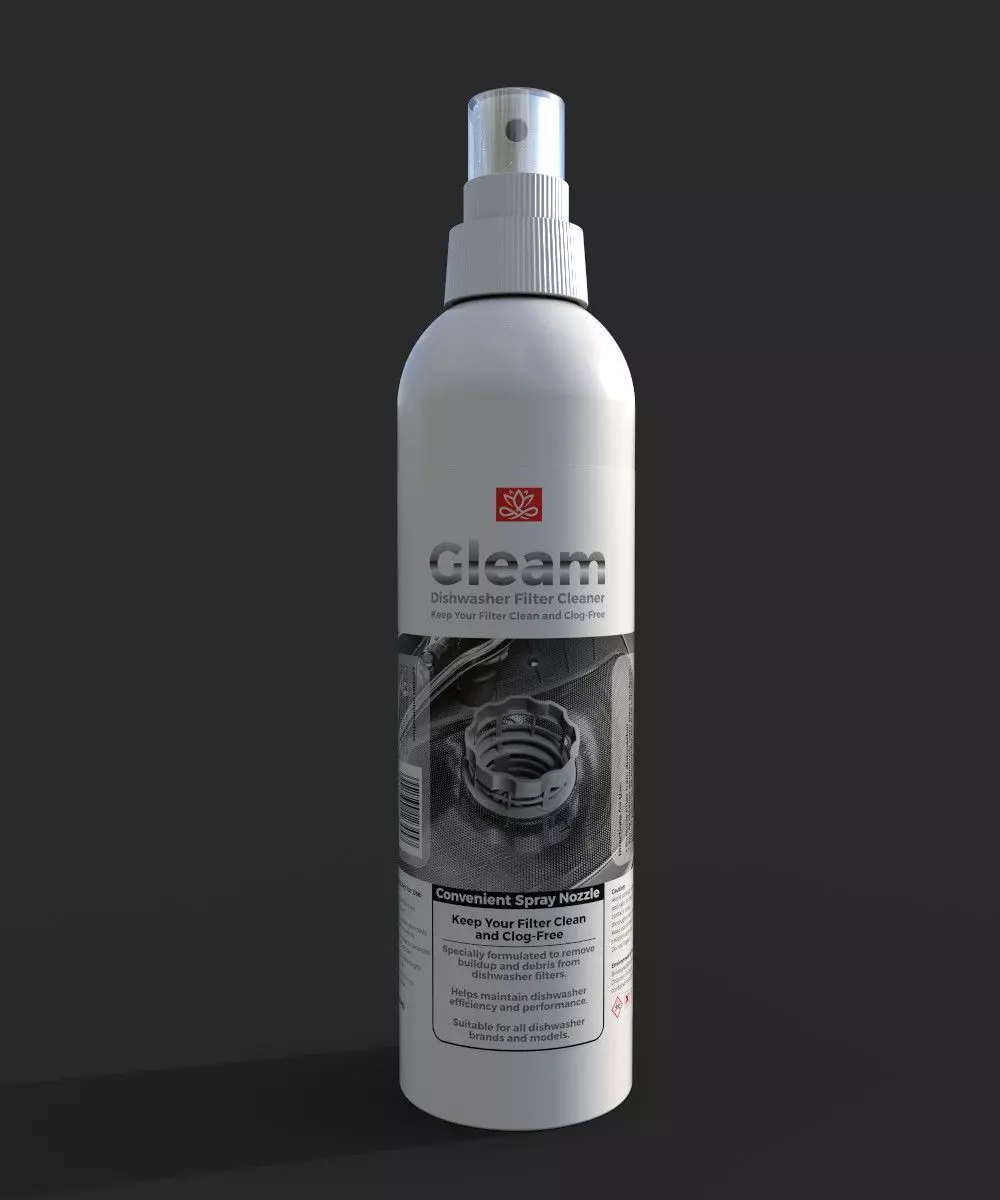 Dishwasher Filter Cleaner 3D Model 3D model_0