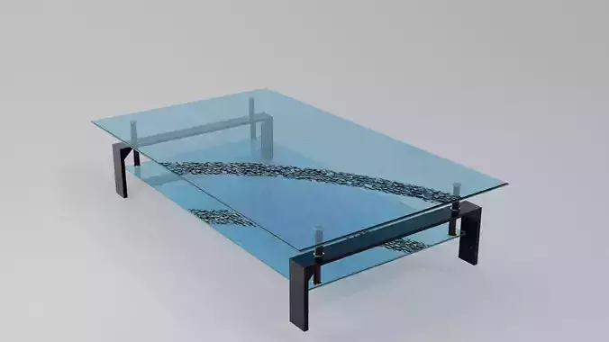 glass  table